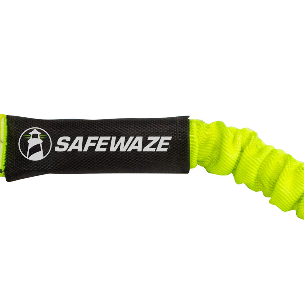 PRO 6′ Stretch Internal Energy Absorbing Lanyard: Snap Hook Safewaze