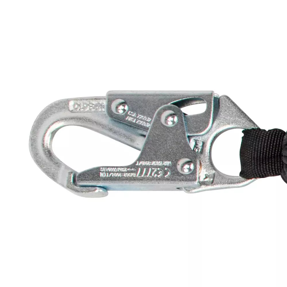 Welding 6′ Energy Absorbing Lanyard: Dual Leg, Snap Hooks Safewaze