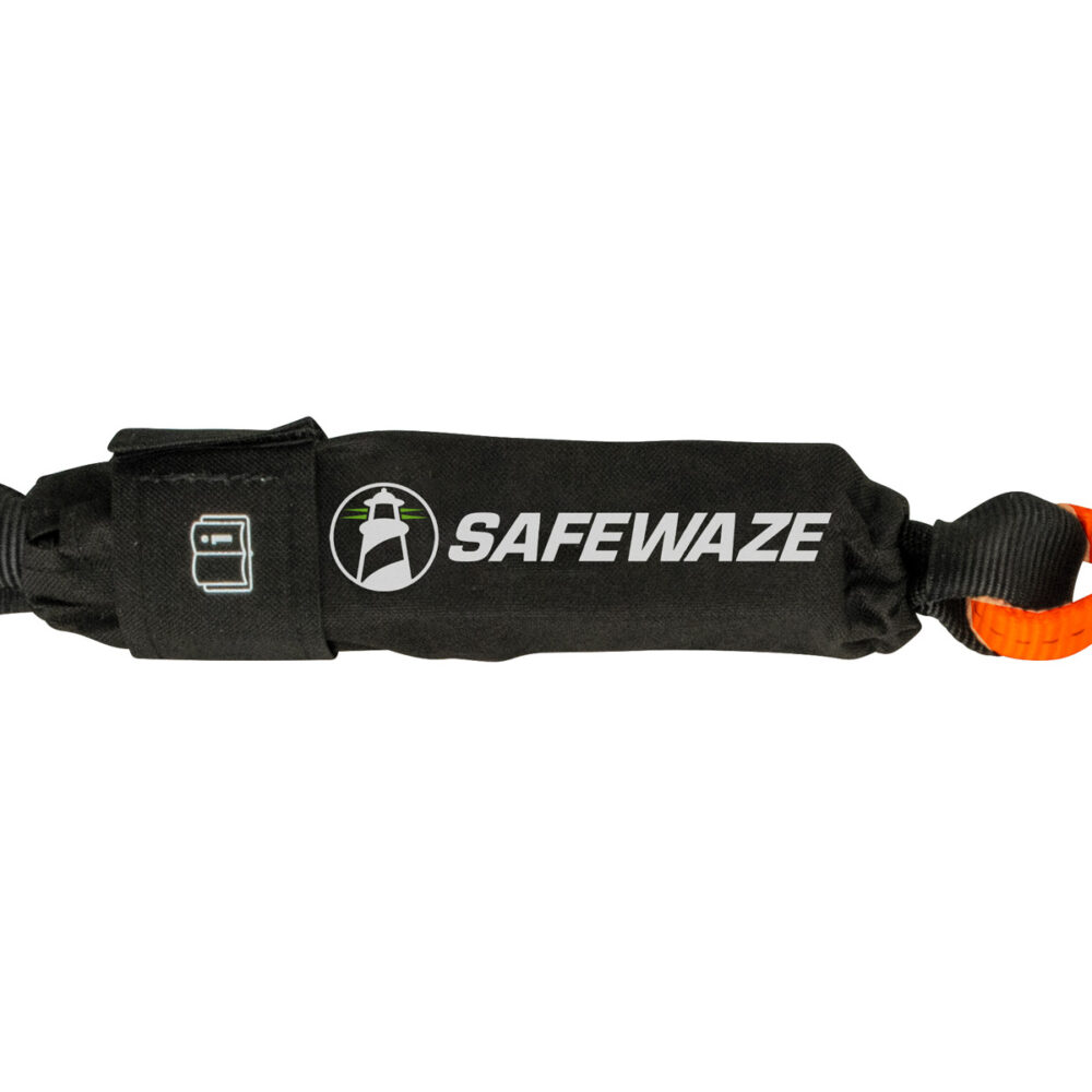 V-Line 6′ Energy Absorbing Lanyard: Rebar Hook Safewaze