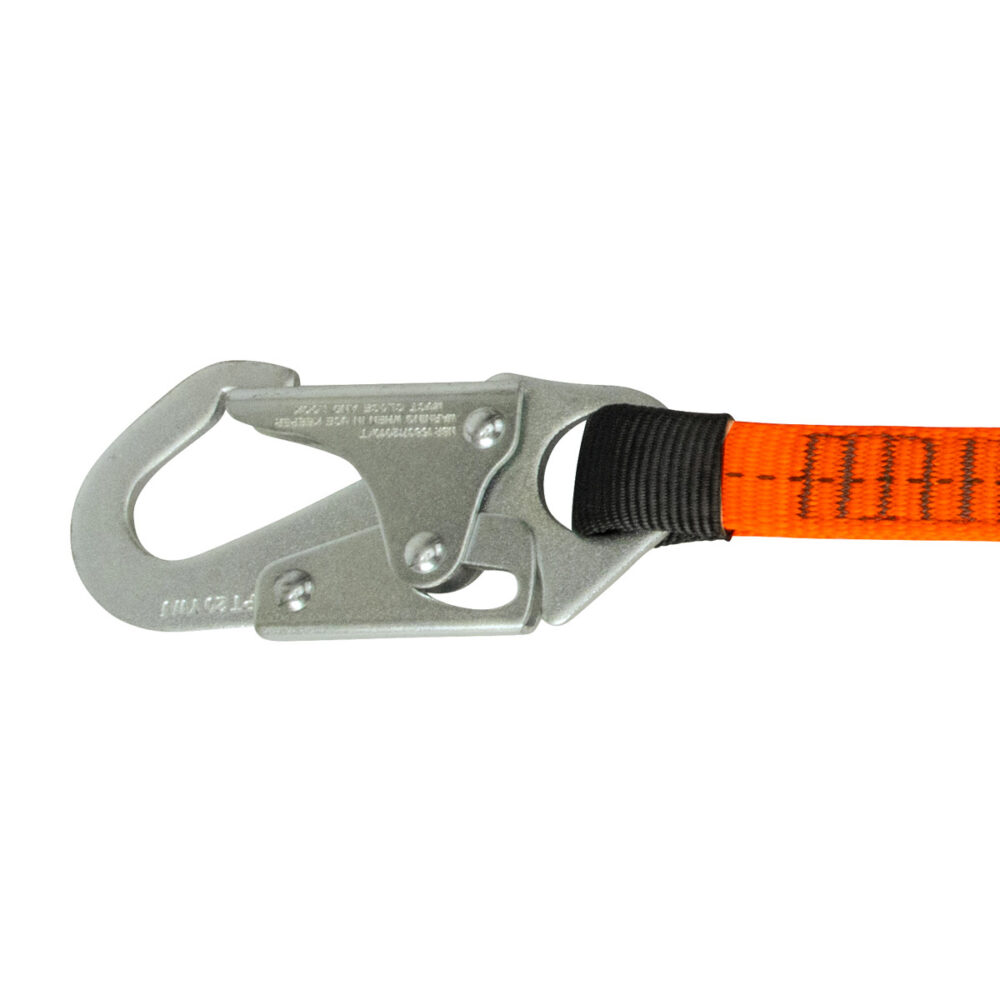 V-Line 6′ Energy Absorbing Lanyard: Dual Leg, Snap Hooks Safewaze