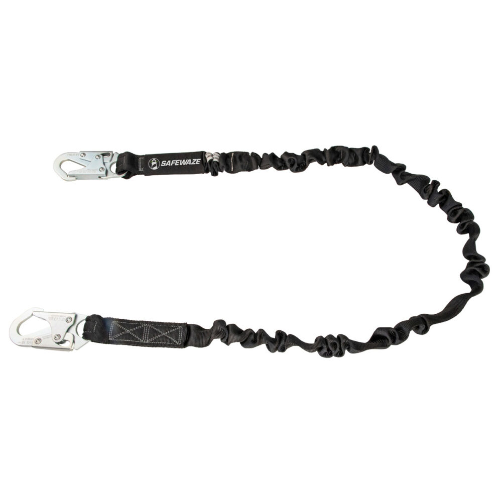 V-Line 6′ Internal Energy Absorbing Lanyard: Snap Hook Safewaze