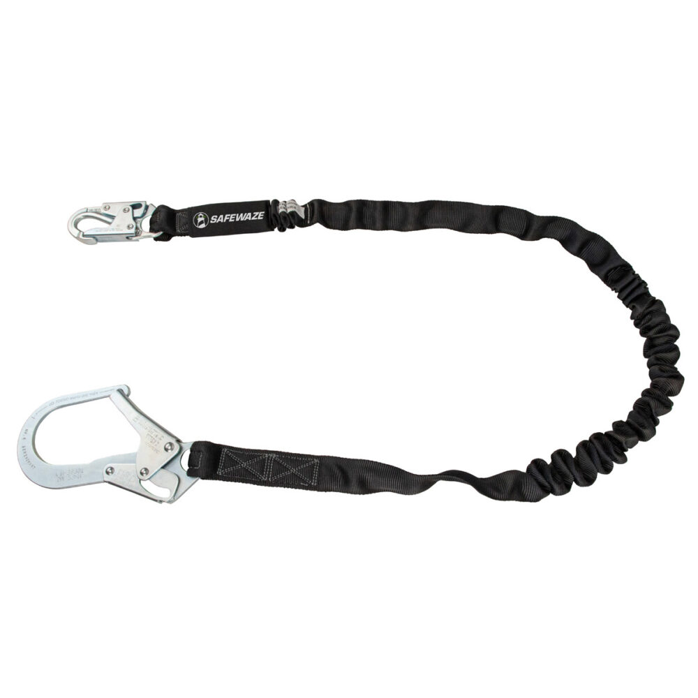 V-Line 6′ Internal Energy Absorbing Lanyard: Rebar Hook Safewaze