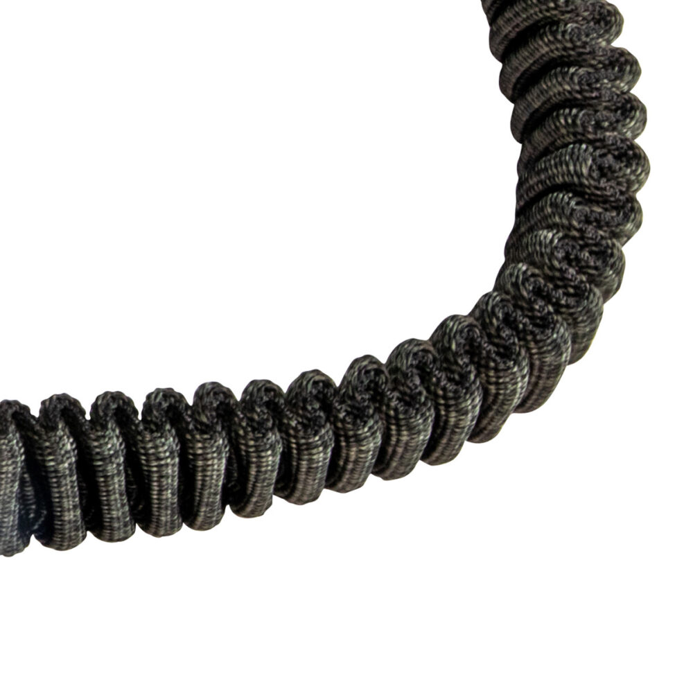 PRO 6′ Stretch Energy Absorbing Lanyard: 12′ FF Dual Leg, Alu Rebar Hooks, Rescue Rings Safewaze