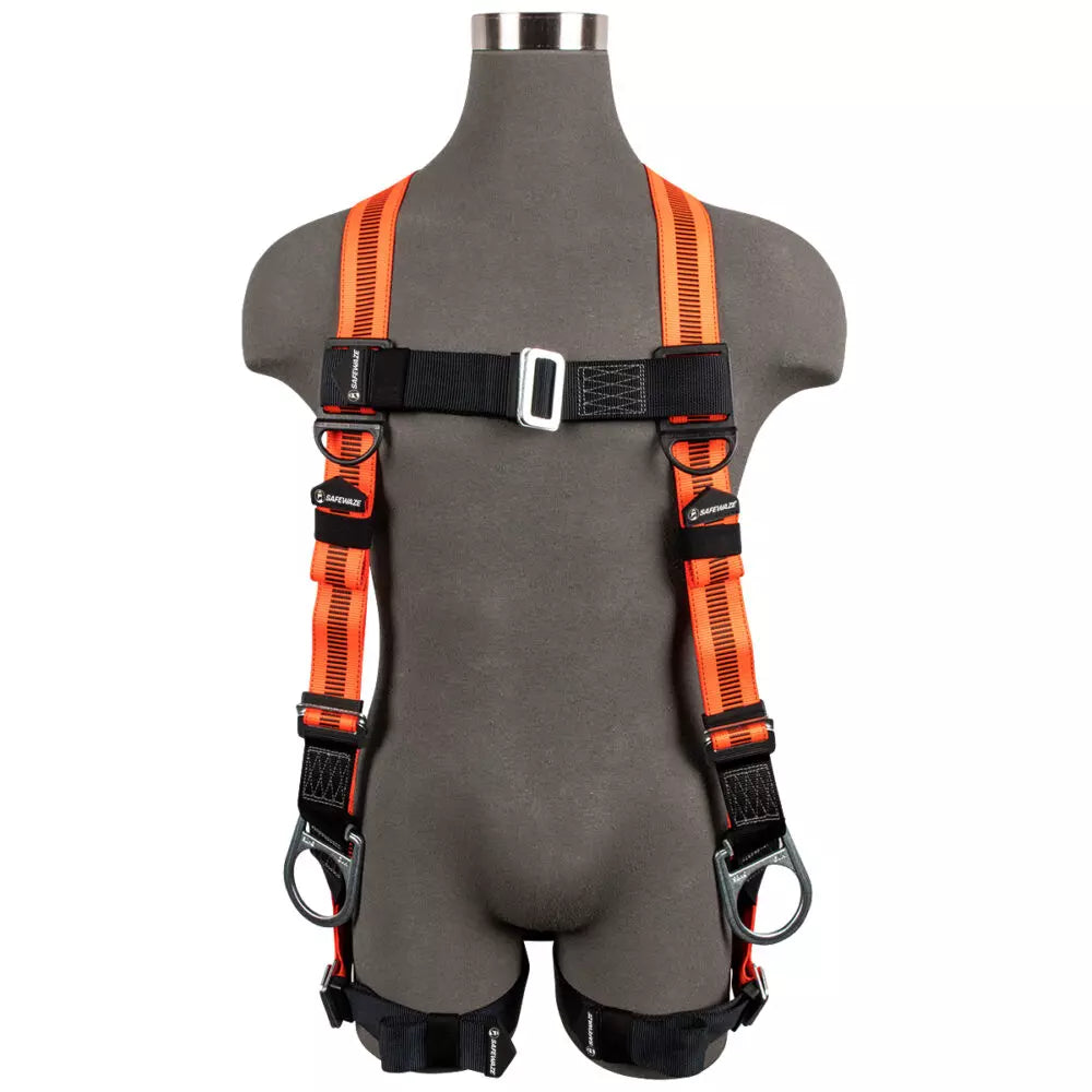 V-Line Full Body Harness: Universal, 3D, MB Chest/Legs Safewaze