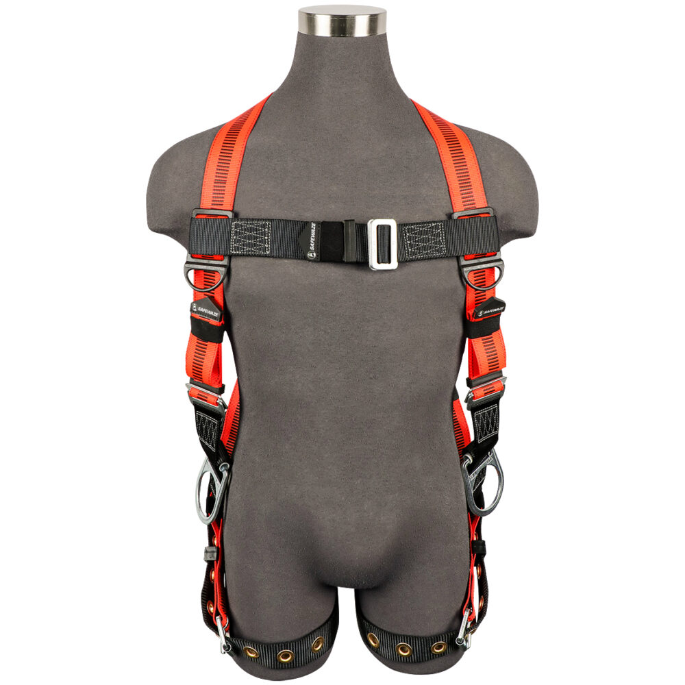 V-Line Full Body Harness: Universal, 3D, MB Chest, TB Legs Safewaze