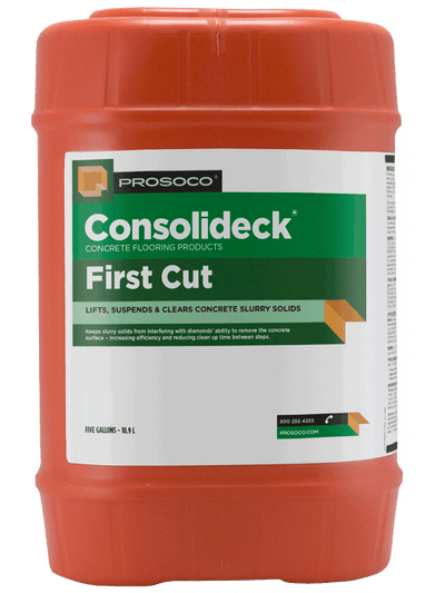 First Cut Concrete Slurry Cleaner Prosoco