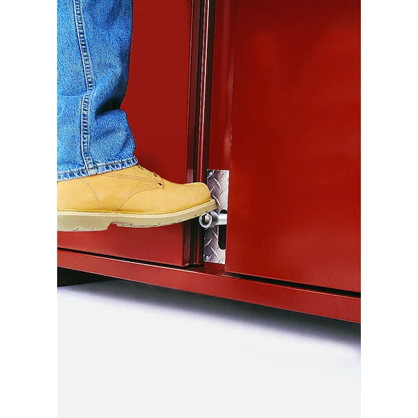 Heavy-Duty Jobsite Cabinet, 24" Deep Two Door Cabinet Crescent