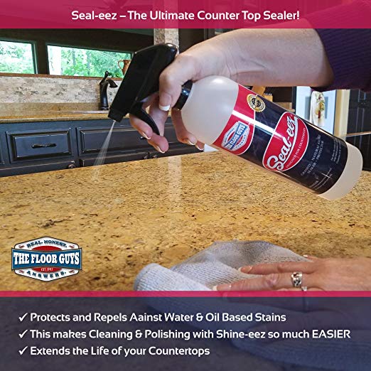 Seal-eez Granite Sealer & Stone Counter Top Sealer 24oz Clean-eez