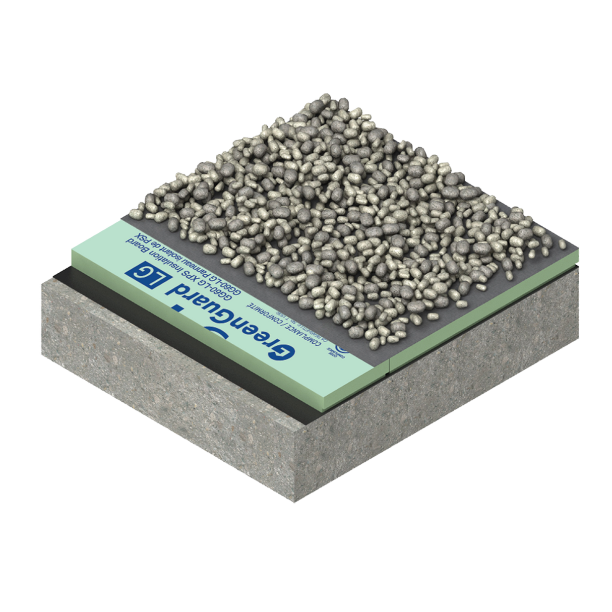 GreenGuard GG60-LG XPS Insulation Board - 2" Kingspan