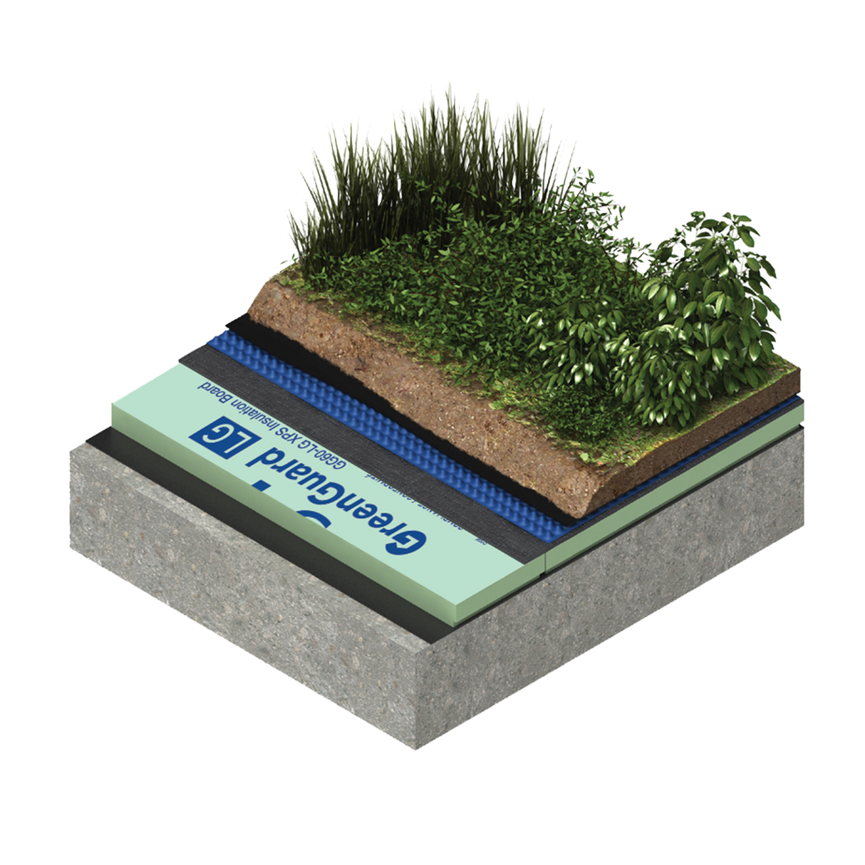 GreenGuard GG60-LG XPS Insulation Board - 2" Kingspan