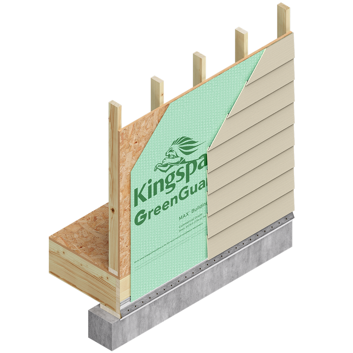 GreenGuard MAX Building Wrap Kingspan