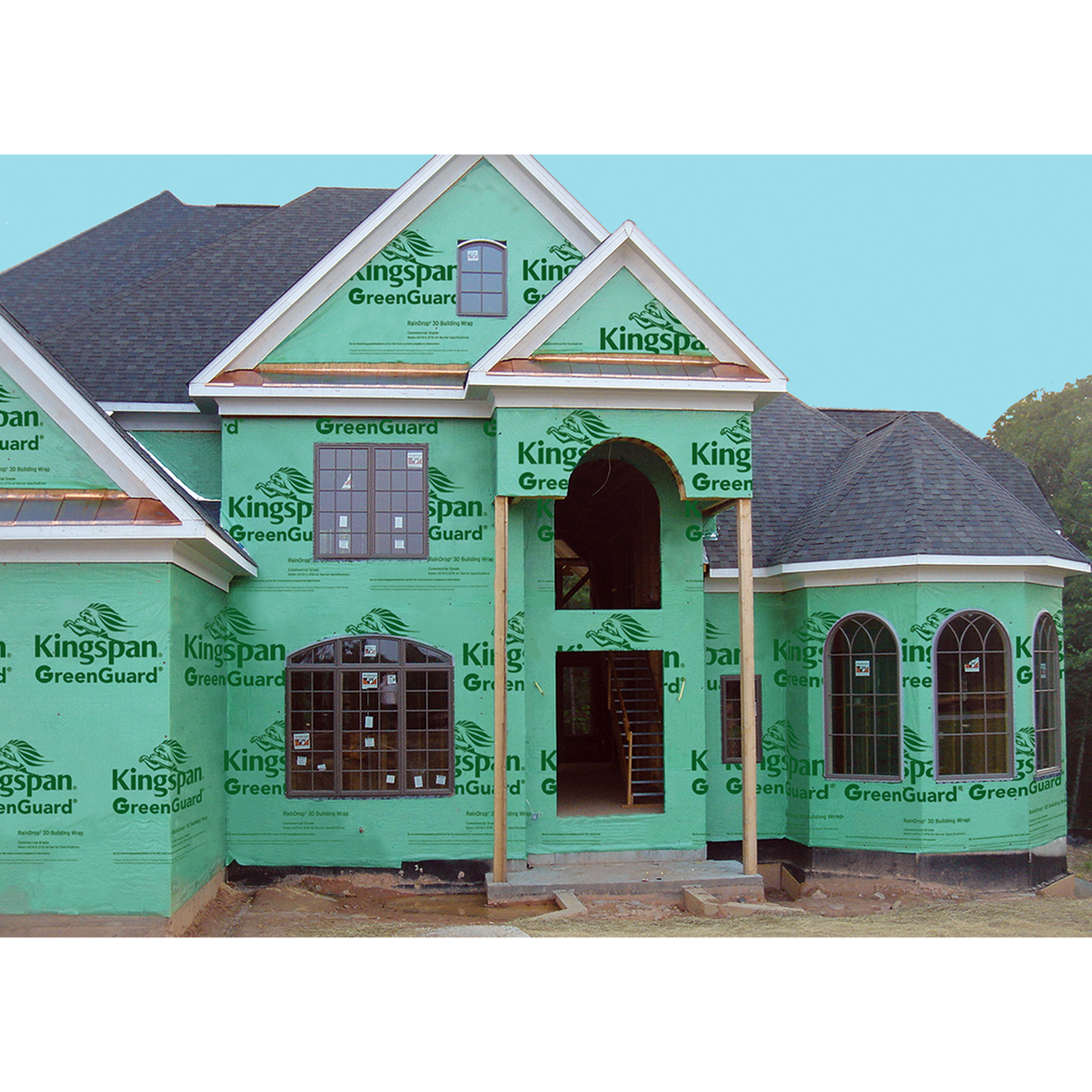 GreenGuard RainDrop 3D Building Wrap Kingspan