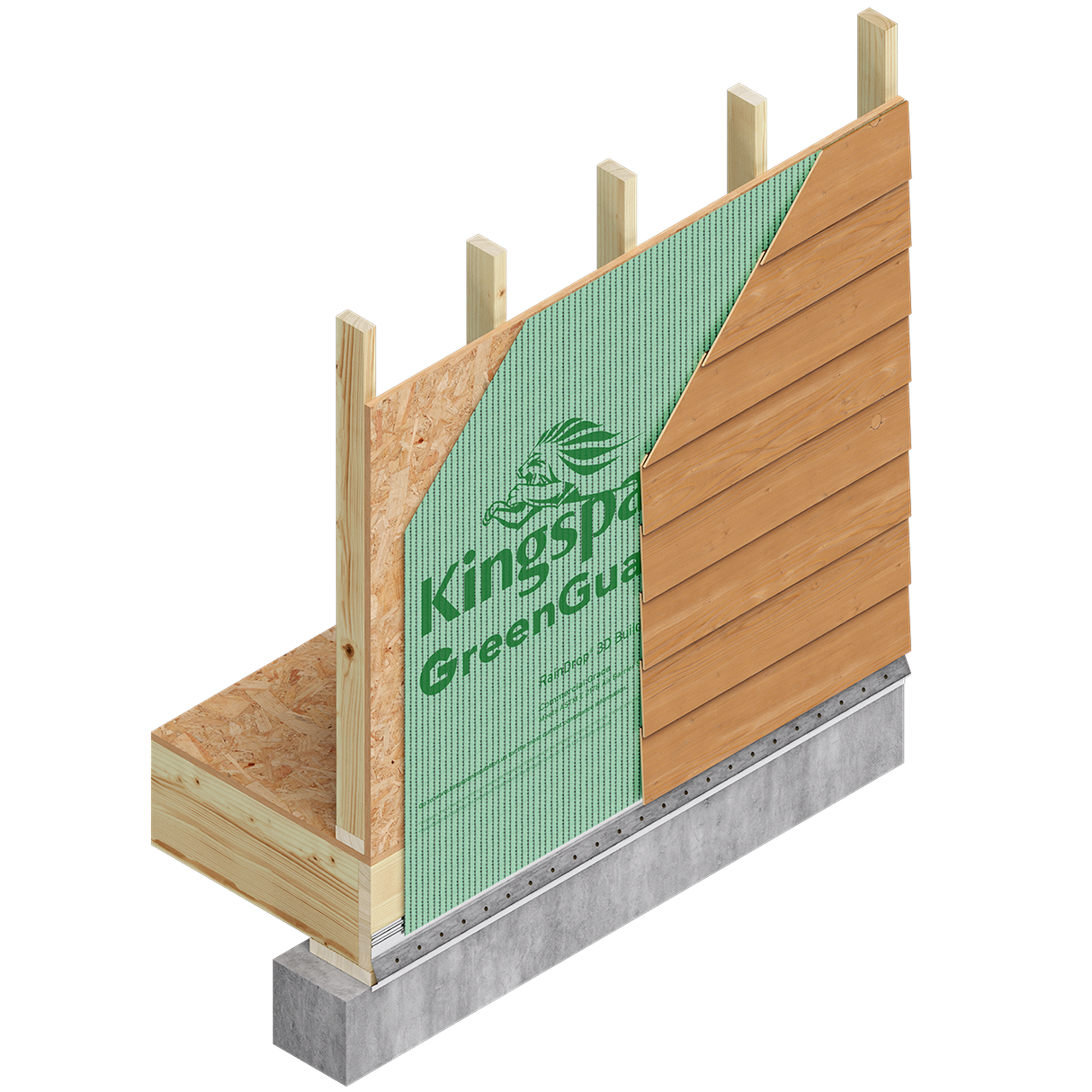 GreenGuard RainDrop 3D Building Wrap Kingspan
