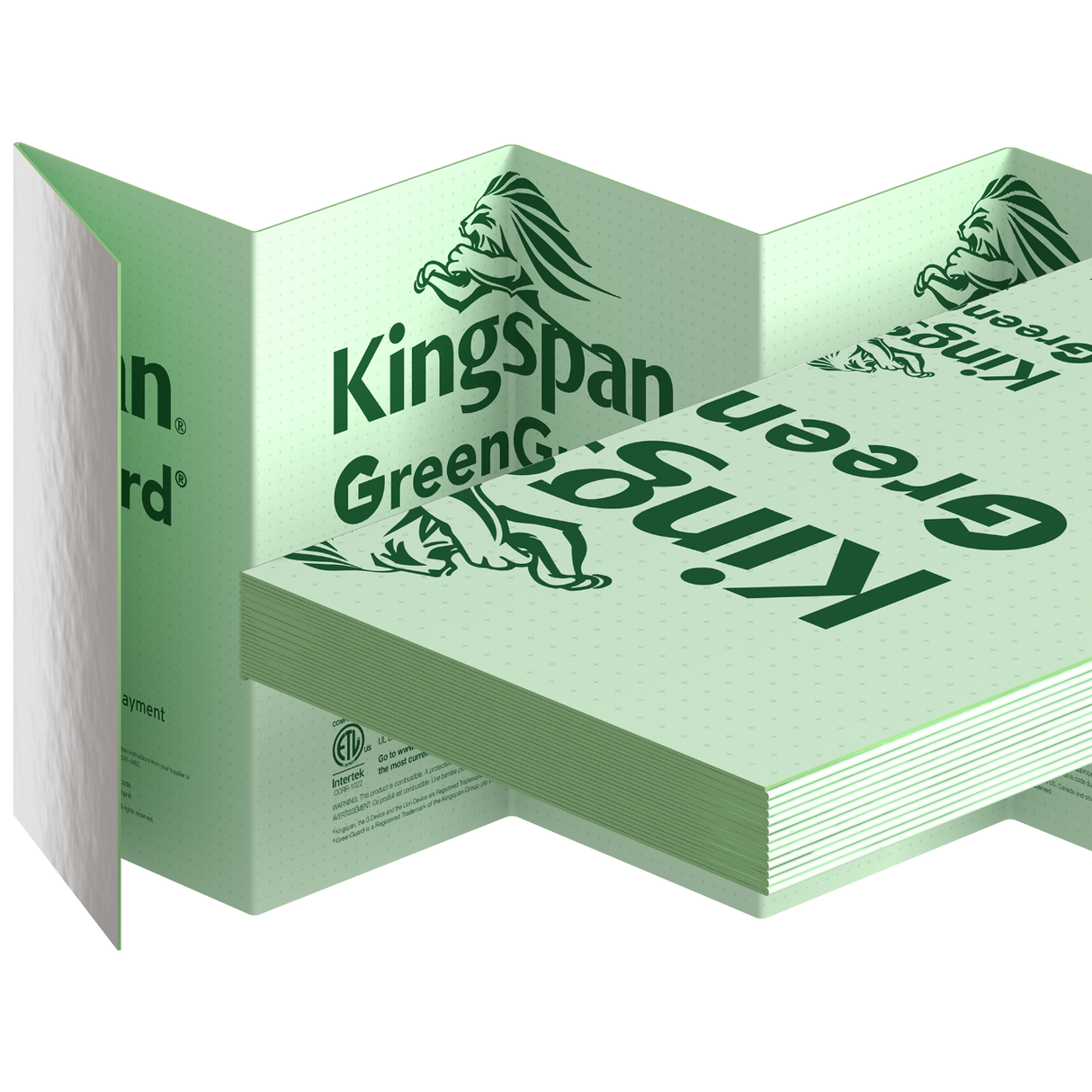 GreenGuard XFP14 Fanfold Underlayment - Reflective Kingspan
