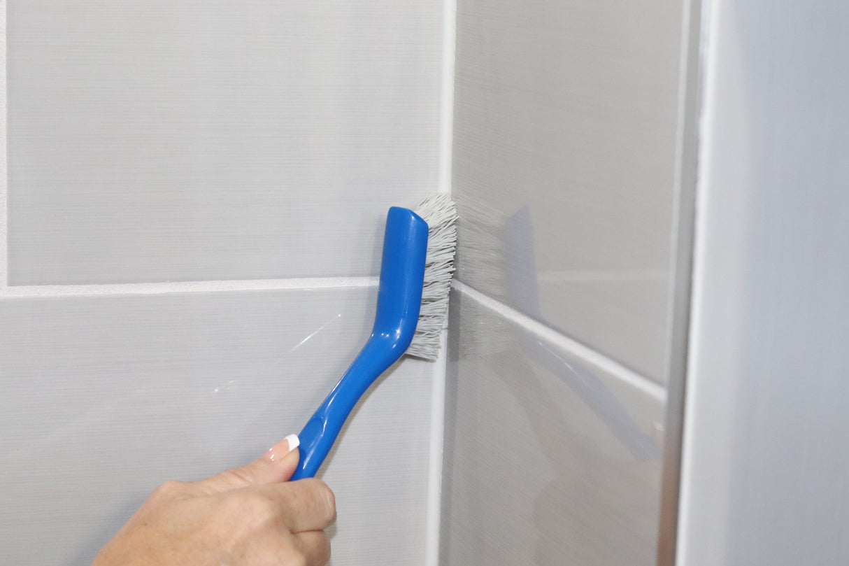 V-Shaped Handheld Grout Brush Clean-eez