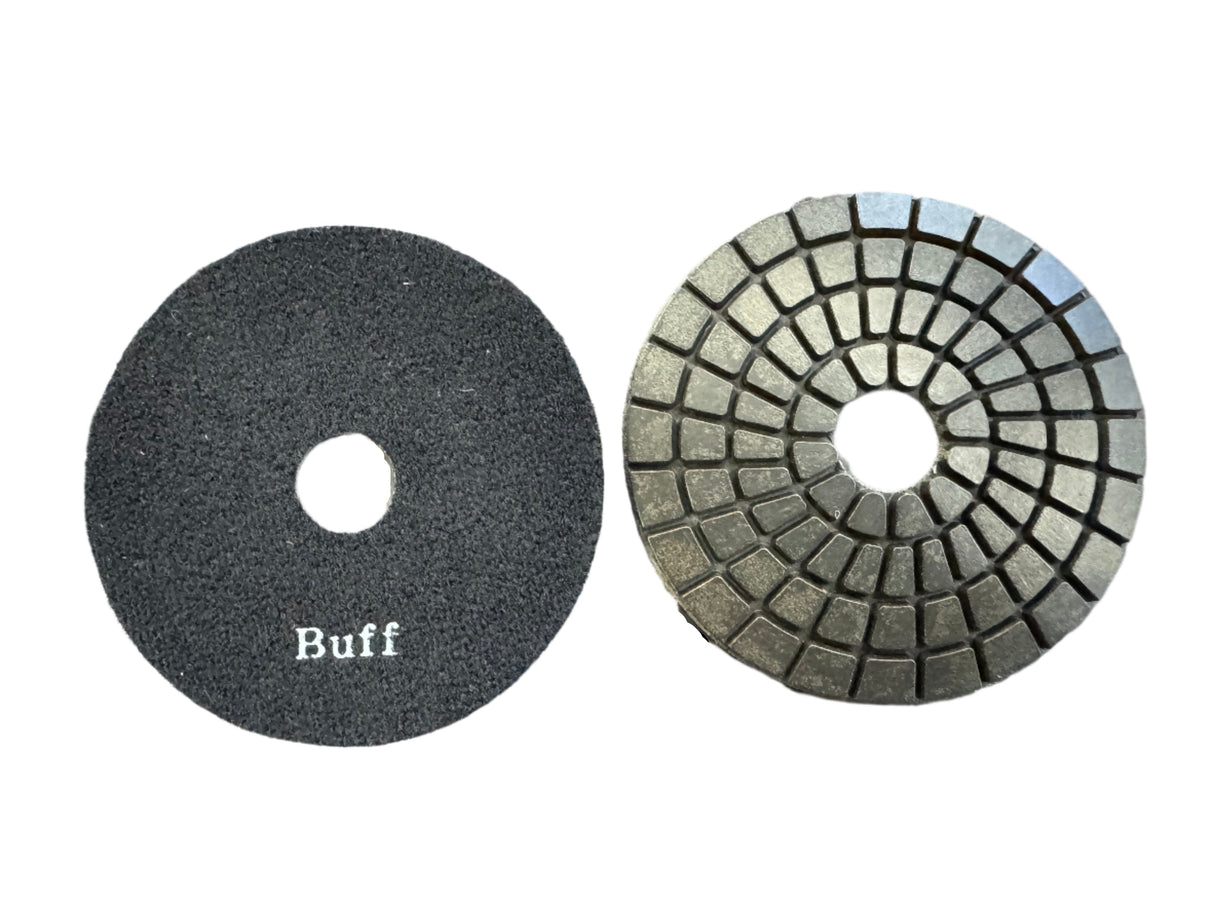 Amigo Diamond Polishing Pads AP4-BLACK Amigo Machines 4" Buff Black