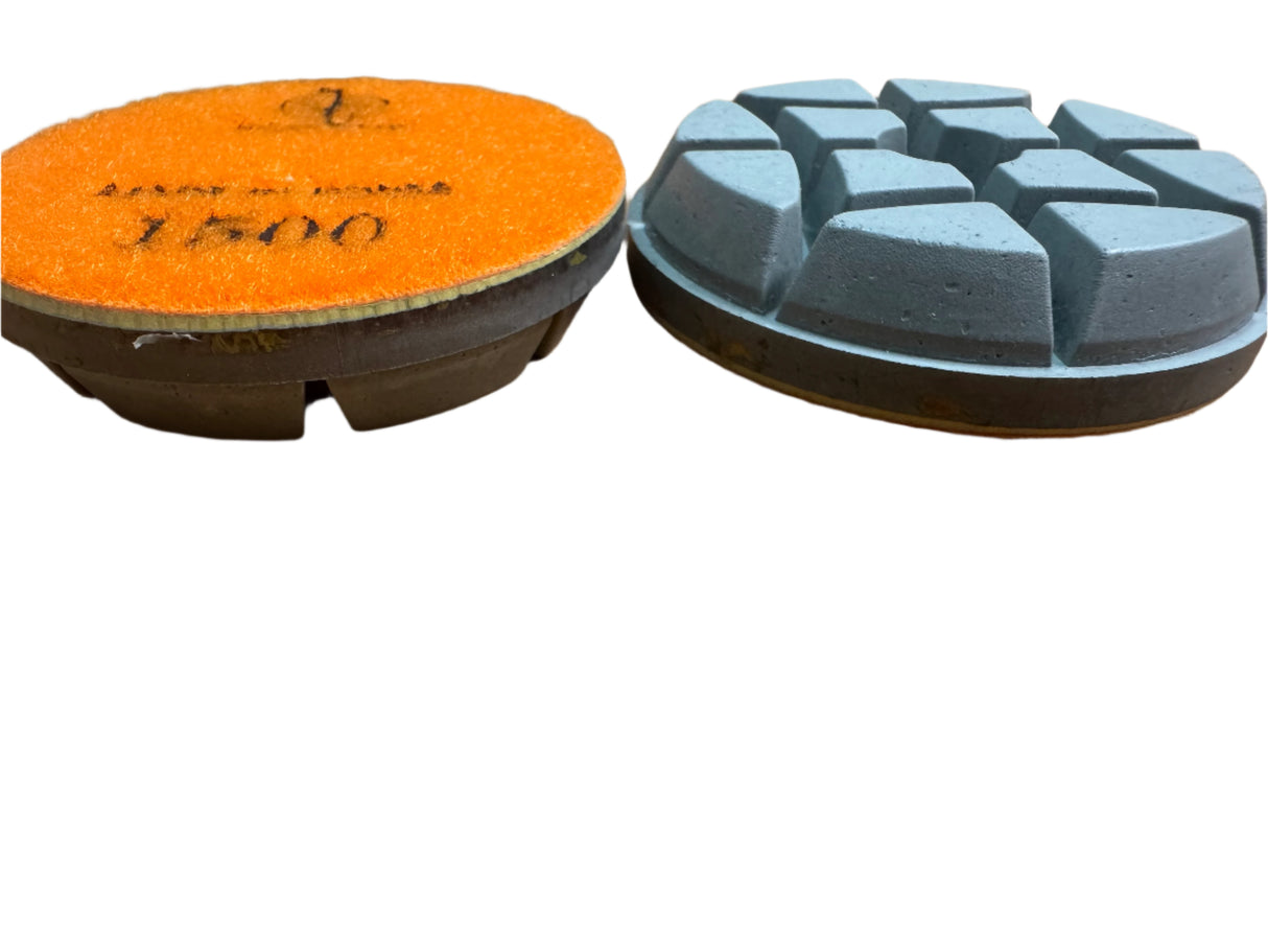 3 Inch White Floor Polishing Pads Dia Plus