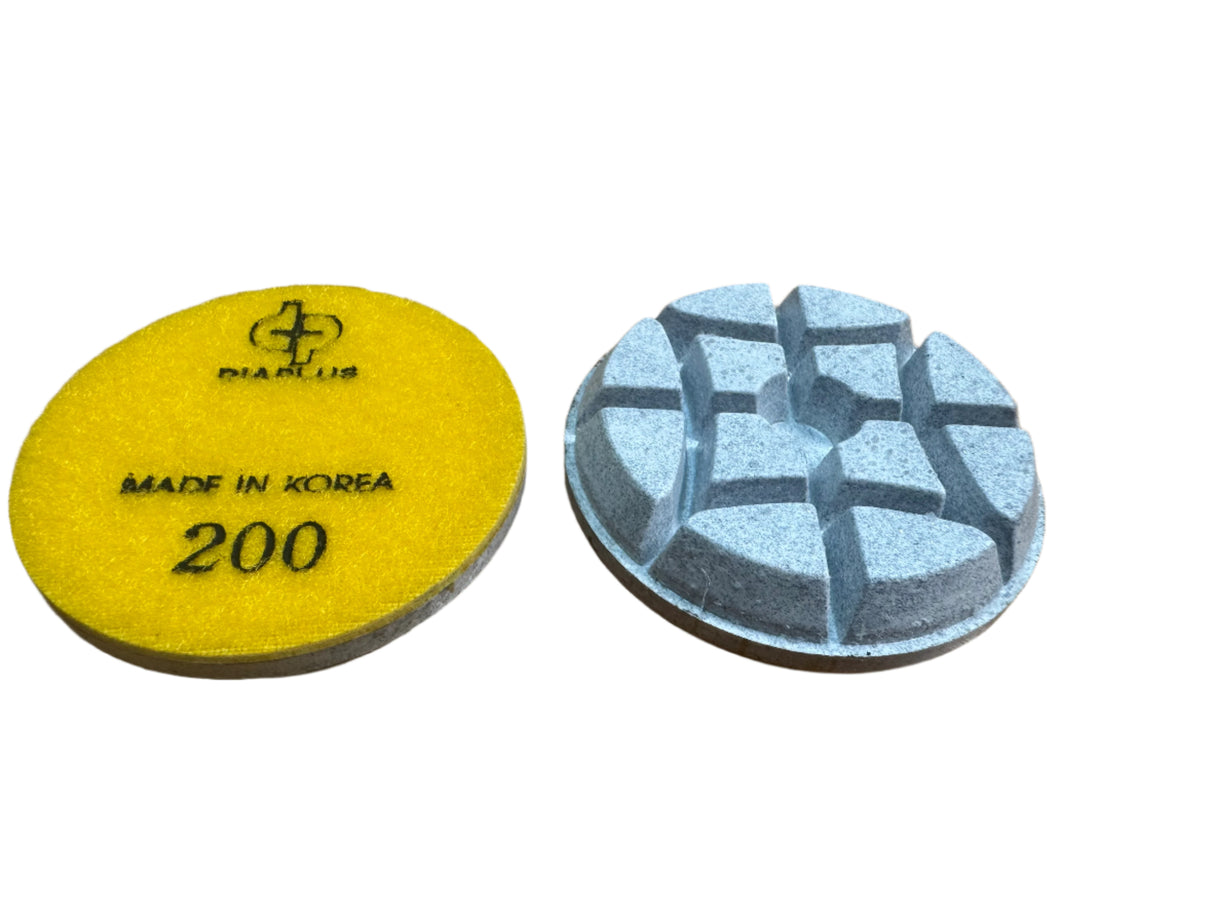 3 Inch White Floor Polishing Pads Dia Plus