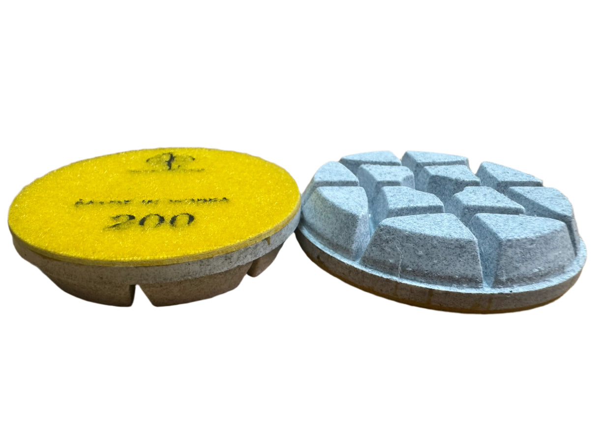 3 Inch White Floor Polishing Pads Dia Plus