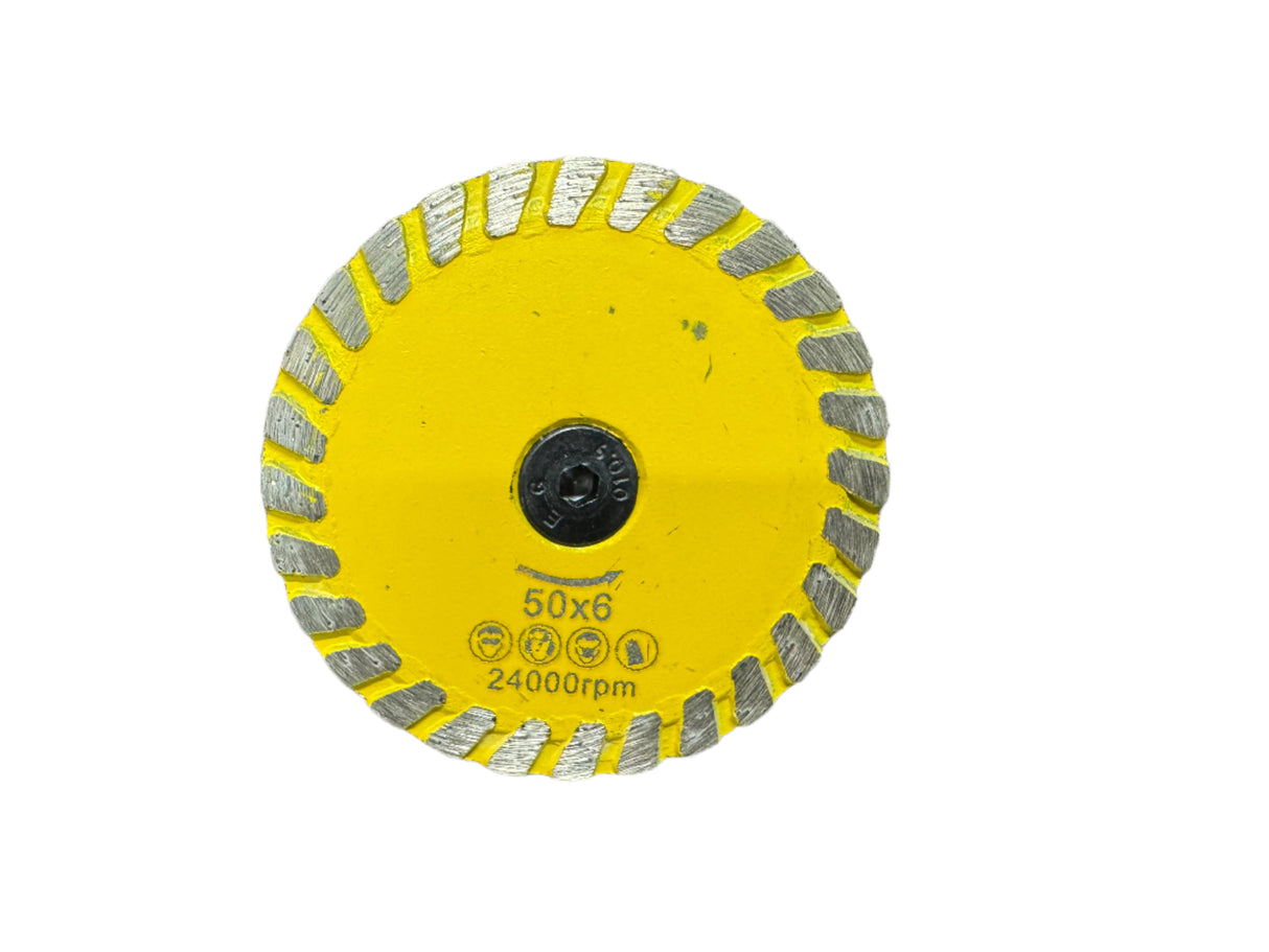 Small Diamond Blades for cutting stone DTSSM-1-3/8 Diamond Tool Store 2" with Drill Shank