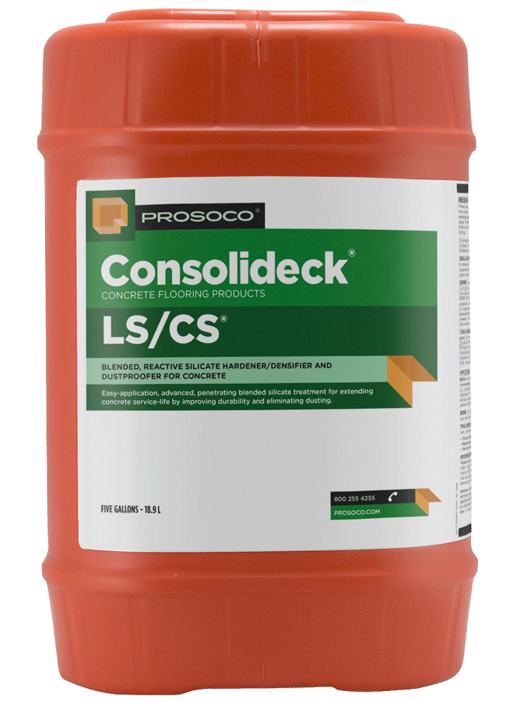 Concrete Hardener, Densifier and Dustproofer - LS/CS - Bulk Prosoco