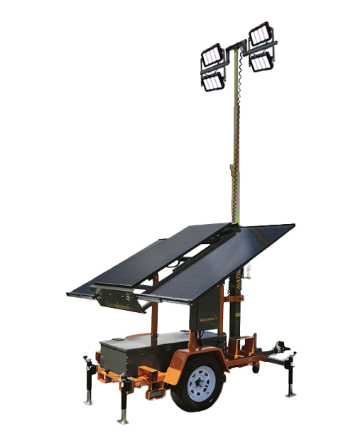 Sunray LTS 160N Solar Light Tower National Signal