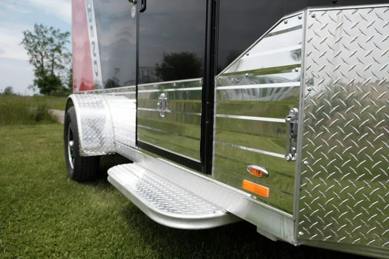 Deluxe V-Nose Aluminum Enclosed Cargo Trailer Legend Trailers