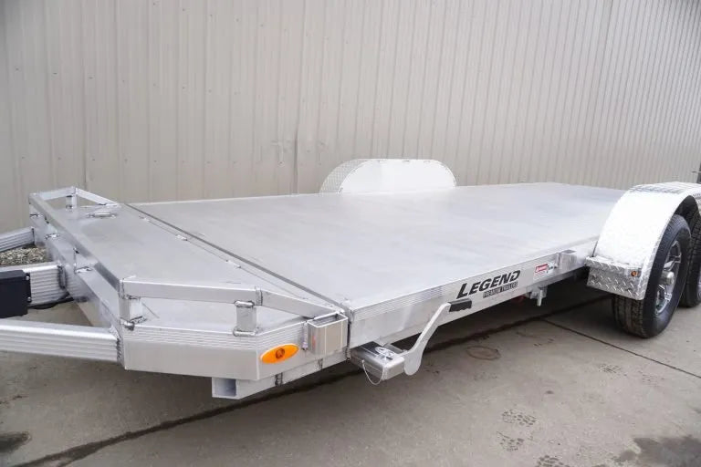 Tilt Car Hauler Aluminum Open Trailer Legend Trailers