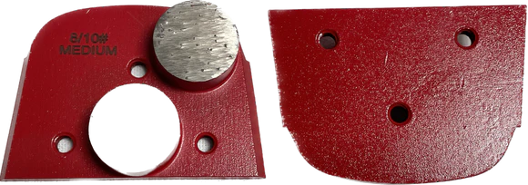 Lavina Double Round Grinding Segments M-LAV-2R0810-M Diamond Tool Store Medium 8/10