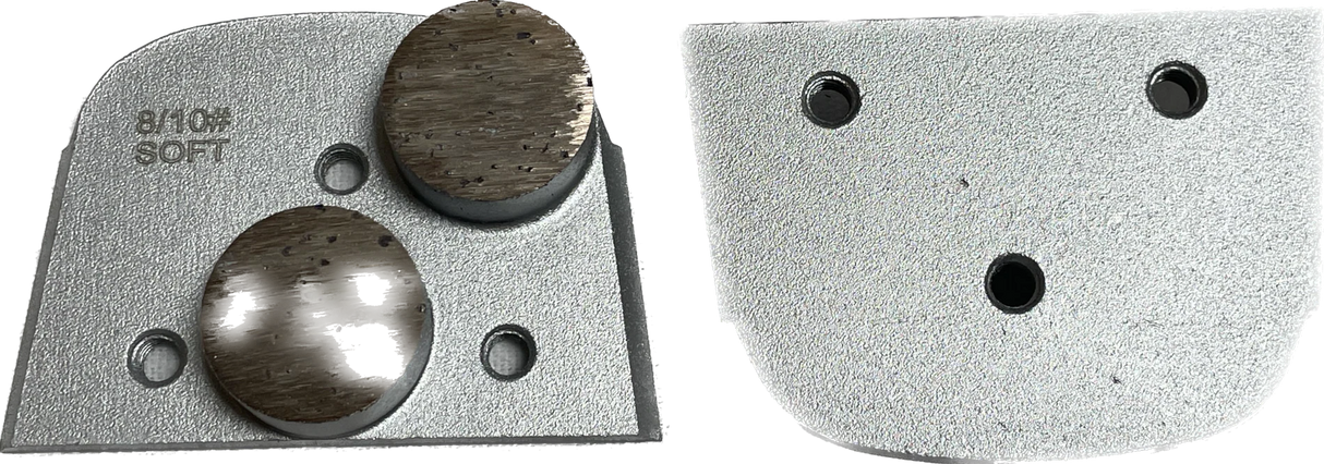 Lavina Double Round Grinding Segments M-LAV-2R0810-S Diamond Tool Store Soft 8/10