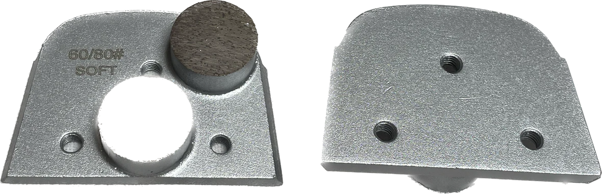 Lavina Double Round Grinding Segments M-LAV-2R6080-S Diamond Tool Store Soft 60/80