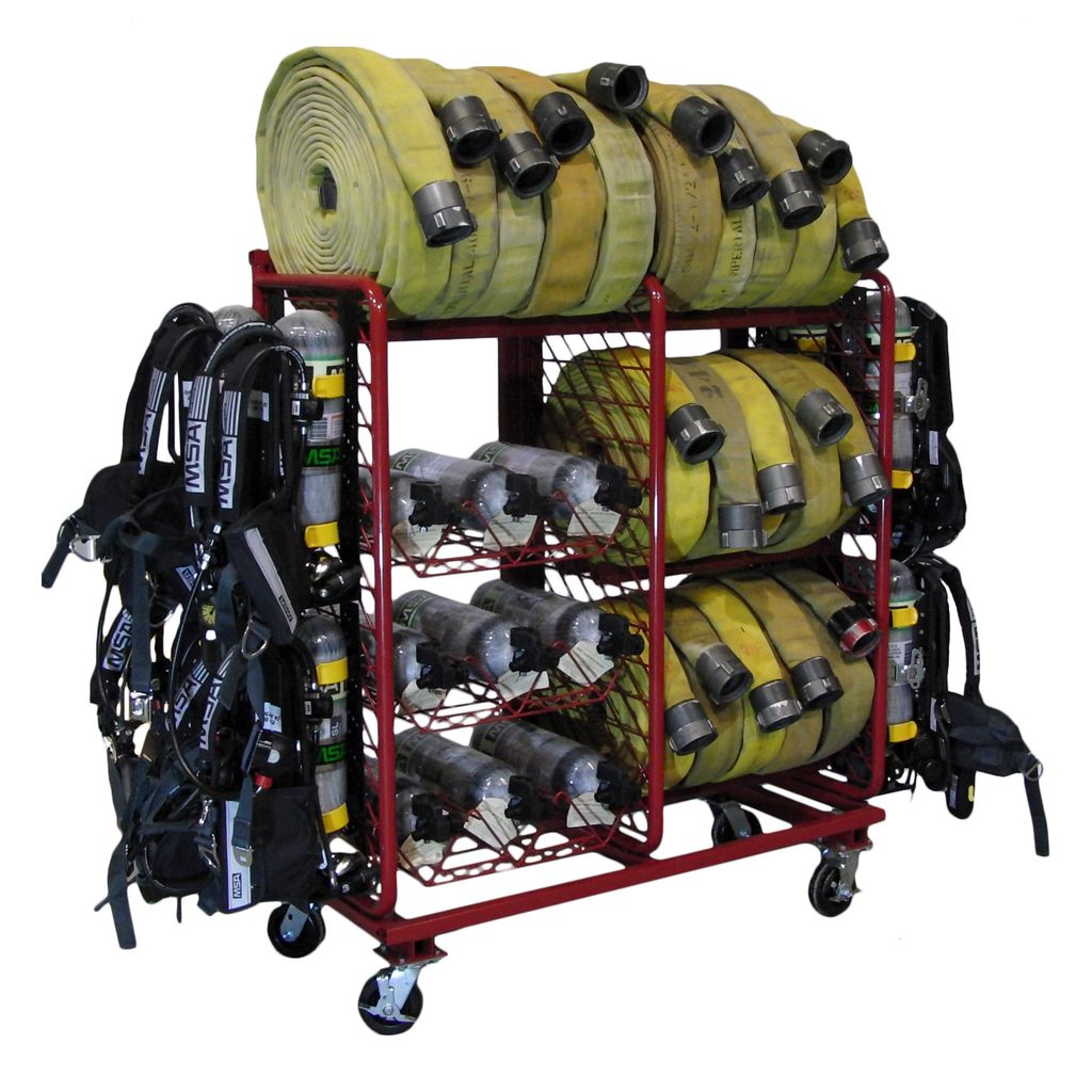 Multiple Purpose Storage System MPSS-HSC Ready Rack Hose/SCBA/Cylinder