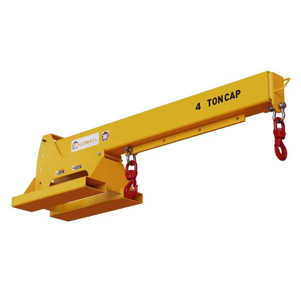 Caldwell Model PB Telescopic Pivoting Fork Lift Boom Caldwell