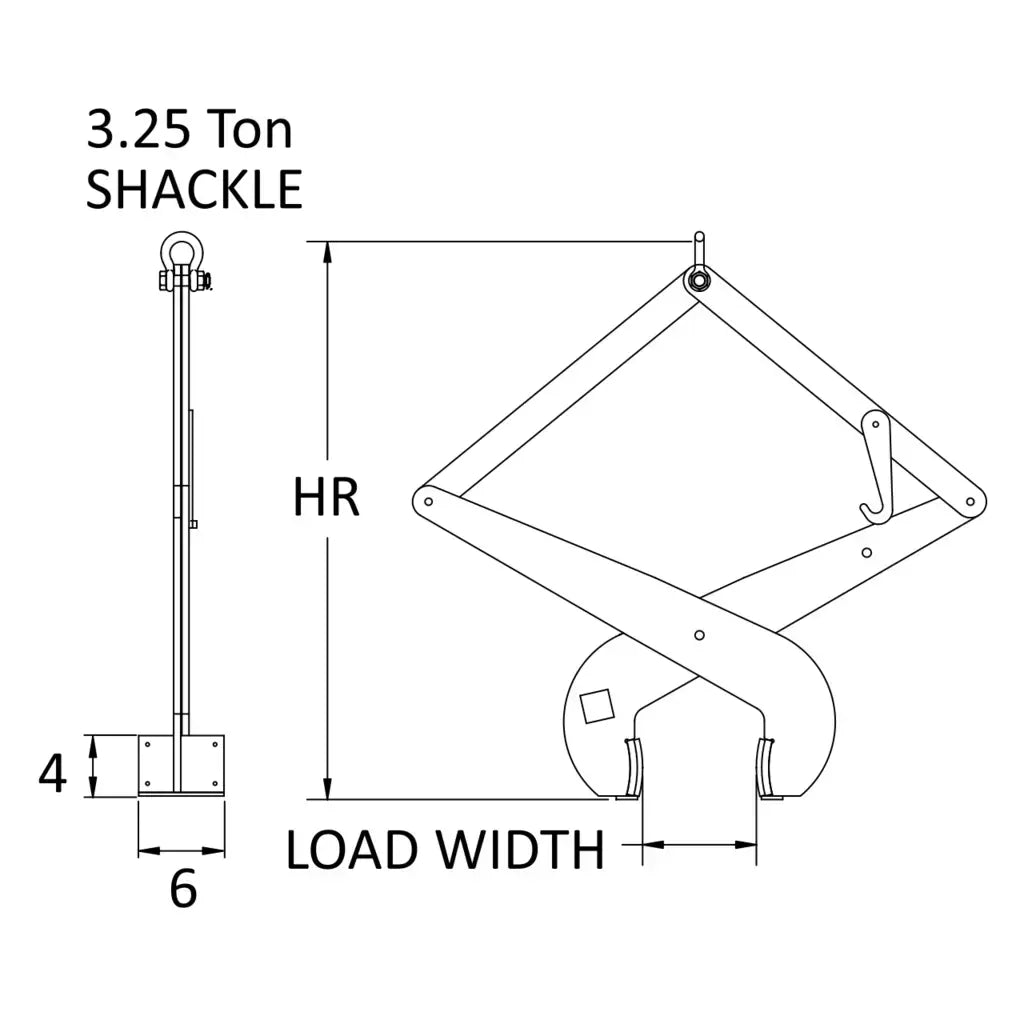 Caldwell Model ST Slab Tongs Caldwell
