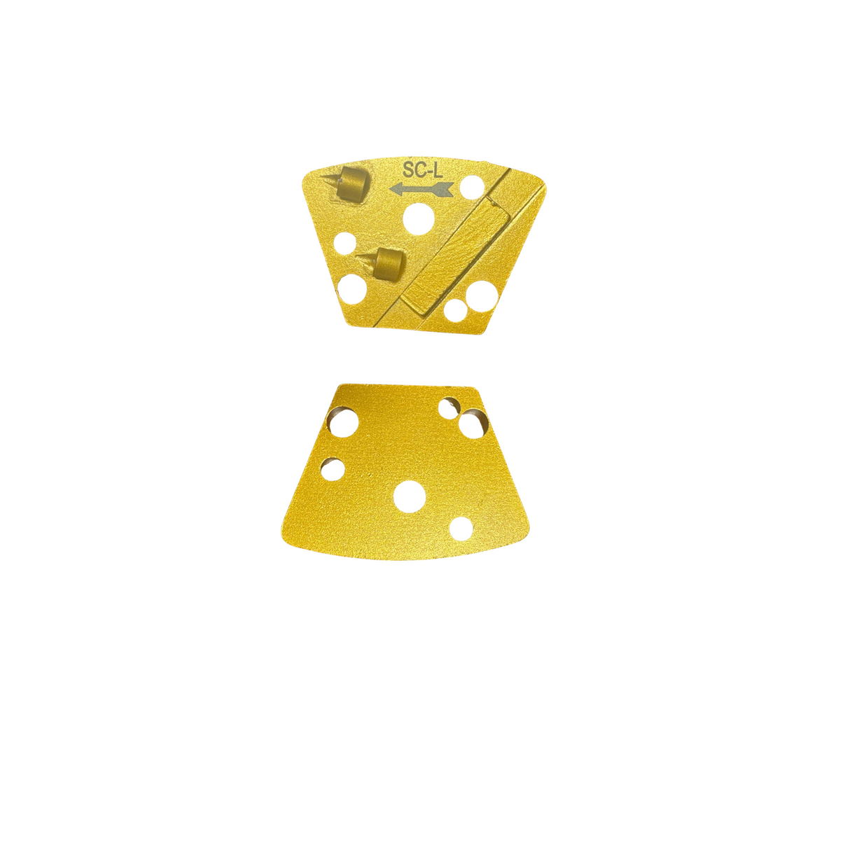 Diamond Trapezoid PCD | for Coatings Removal PCD SC XYD L, LEFT - Pack of 9 Diamond Tool Store