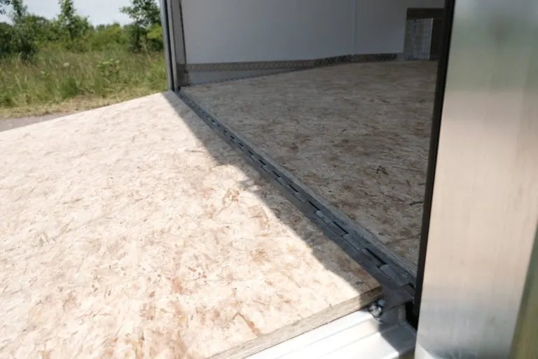 Trailmaster Flat Front 8.5 Aluminum Enclosed Cargo Trailer Legend Trailers