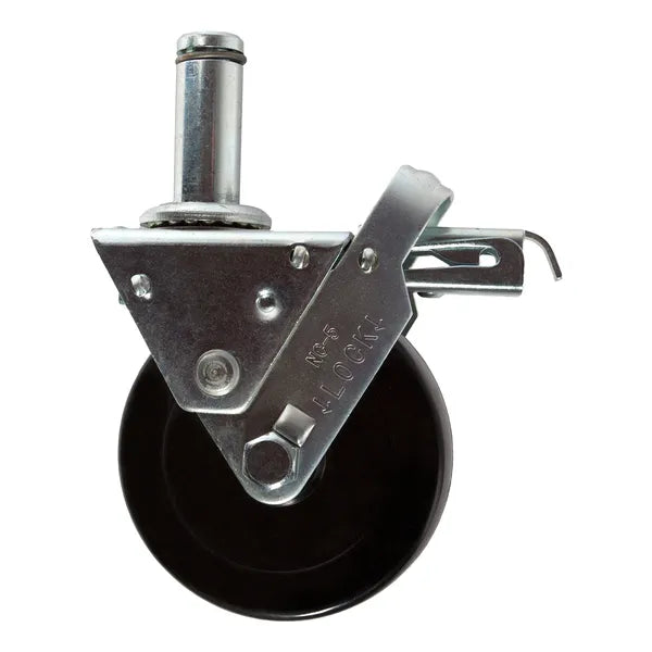 Locking Caster With 5 in. Diameter Wheel Nu-Wave Scaffolding Systems