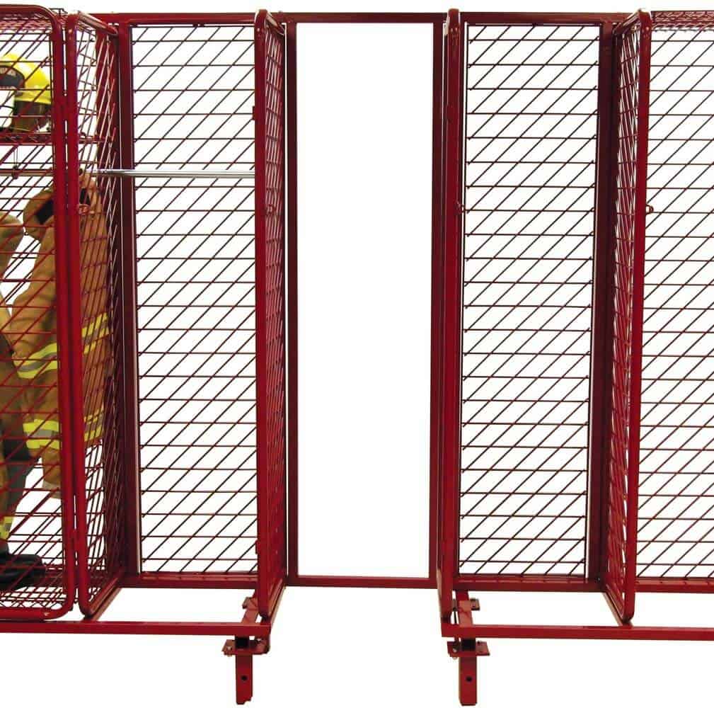 Single Sided Freestanding Red Rack Ready Rack