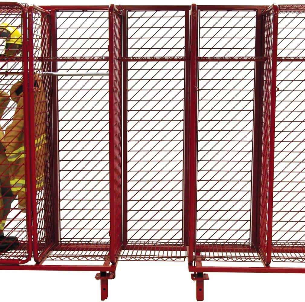 Single Sided Freestanding Red Rack Ready Rack