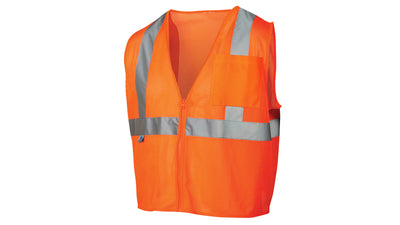 Rvz21 Series Safety Vests (Pack of 5) RVZ2120S Pyramex Orange Small