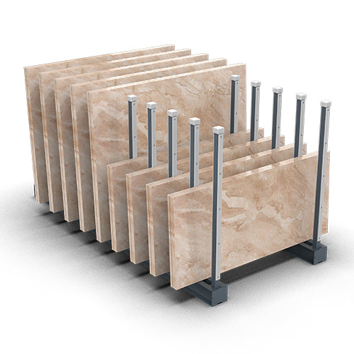 Abaco Slab Rack with Rubber Abaco Machines