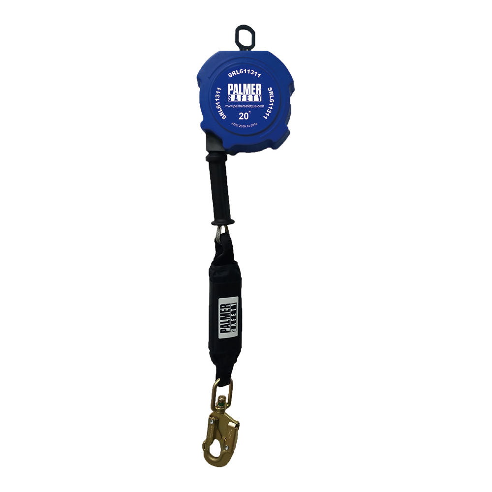 BEAST™ Series 20' SRL Galvanized Cable with Small Hook Palmer Safety