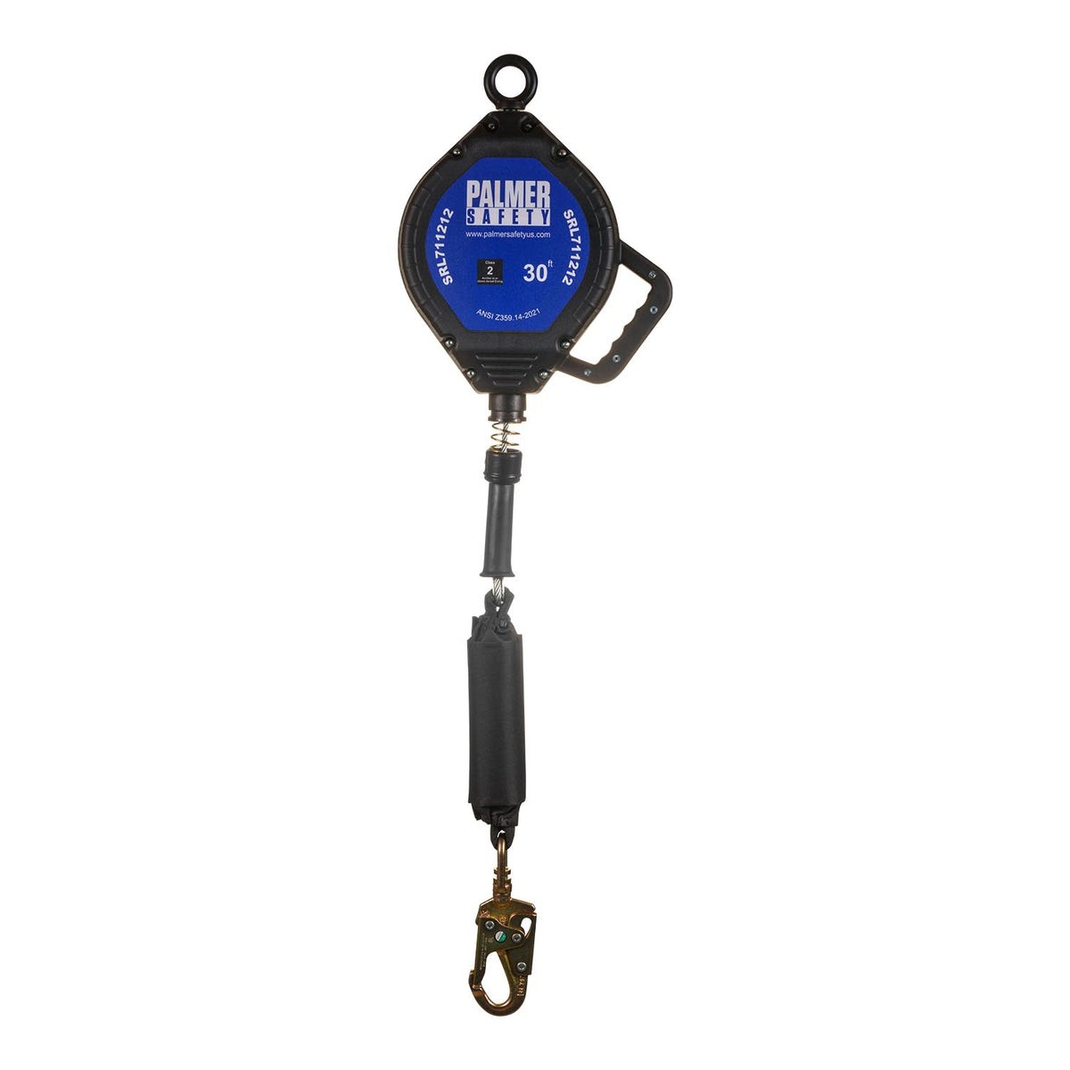 BEAST EDGE™ Series 30' Leading Edge SRL with 3/4" Load Indicating Hook Palmer Safety