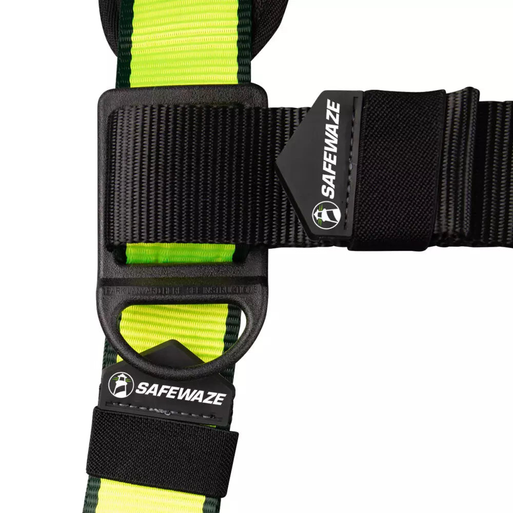 PRO Full Body Harness: 1D, QC Chest/Legs Safewaze