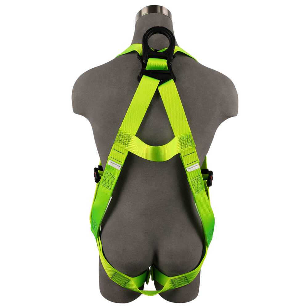 Arc Flash Full Body Harness: DE 1D, DE MB Torso, DE MB Chest, DE QC Legs Safewaze
