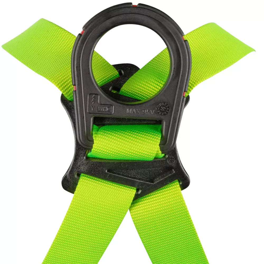 Arc Flash Full Body Harness: DE 1D, DE MB Torso, DE MB Chest, DE QC Legs Safewaze