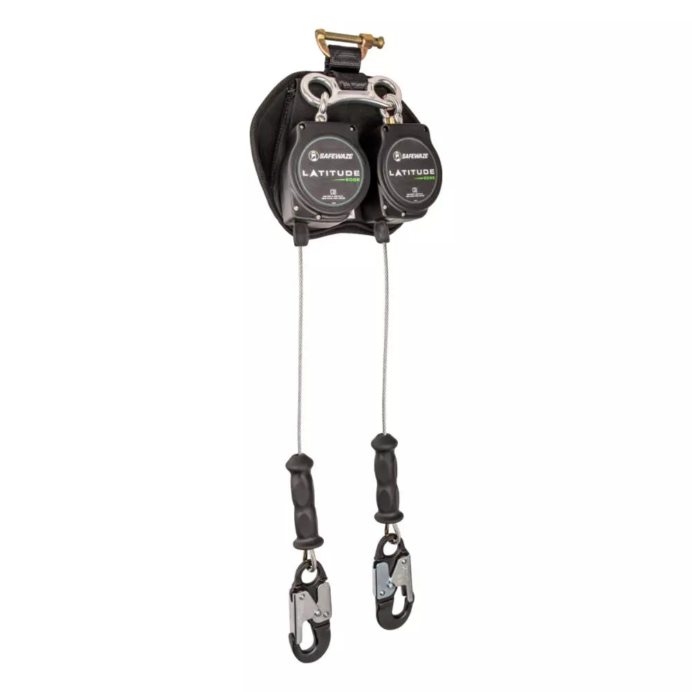 Latitude Edge 11′ Dual Cable SRL-P SW8008-11LE-ALUDL Safewaze Alu Snap