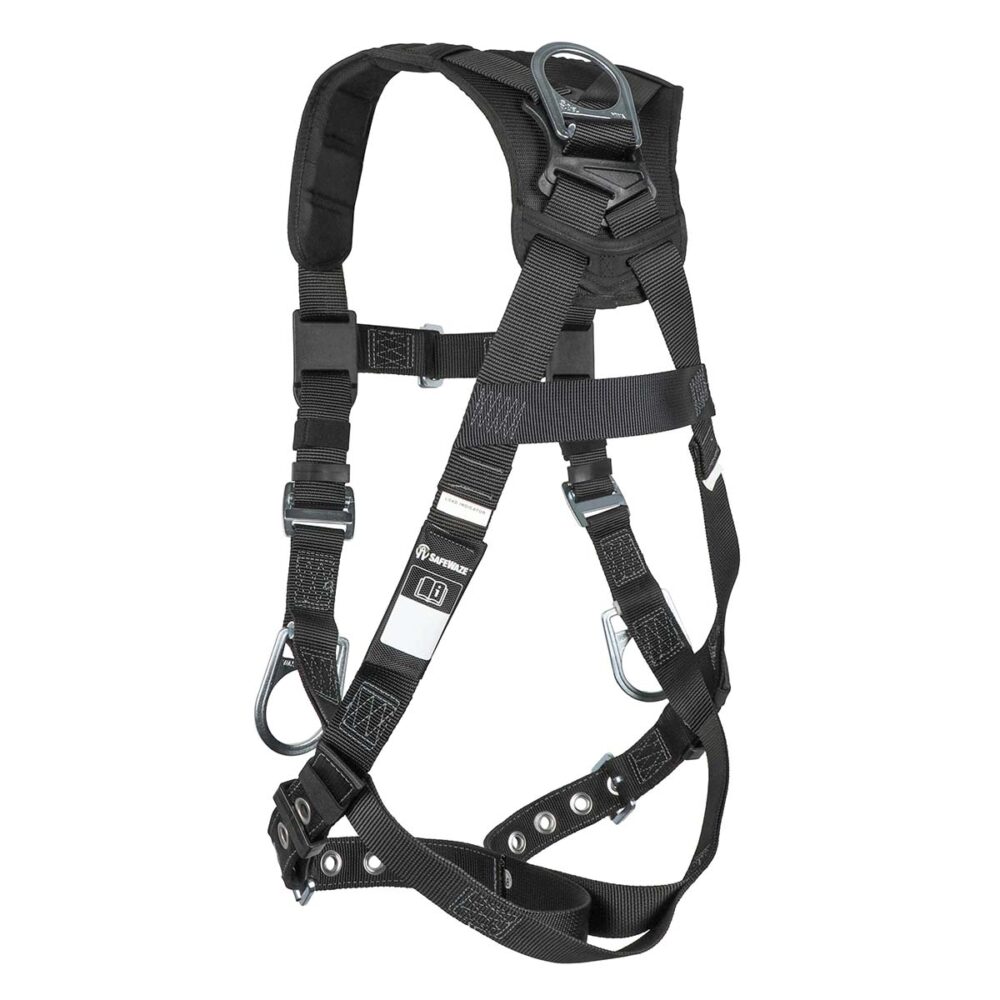 Heavyweight Full Body Harness: 3D, MB Chest, TB Legs Safewaze
