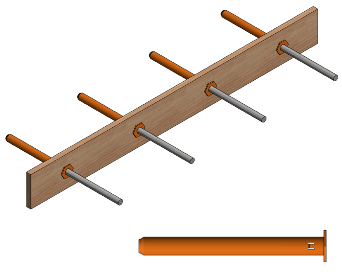 Dowel Bar - Expansion Joint (Box of 50) Surebuilt