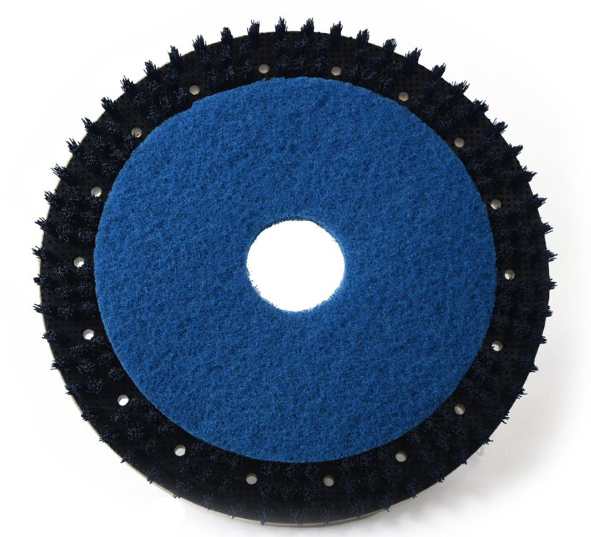 Power-Pad® / Mal-Grit Lite™ - CLEAN-GRIT - MAL-GRIT 785617 Malish Blue Pad - Scrubbing 17"